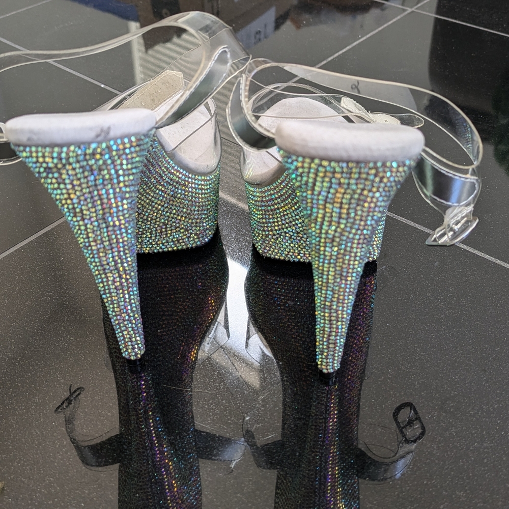 Ellie Rhinestone Heels - Picture 6 of 7